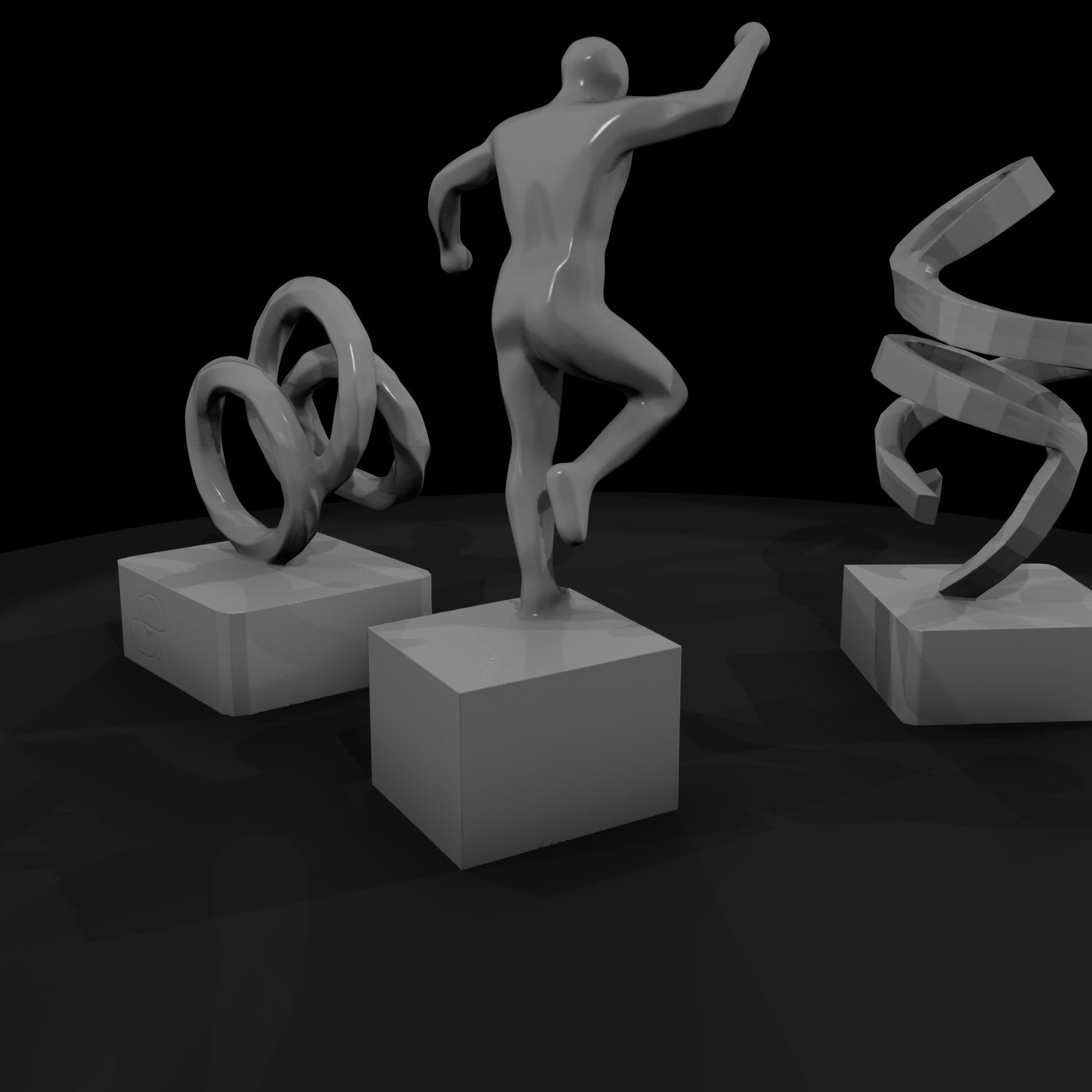 sculpture-display