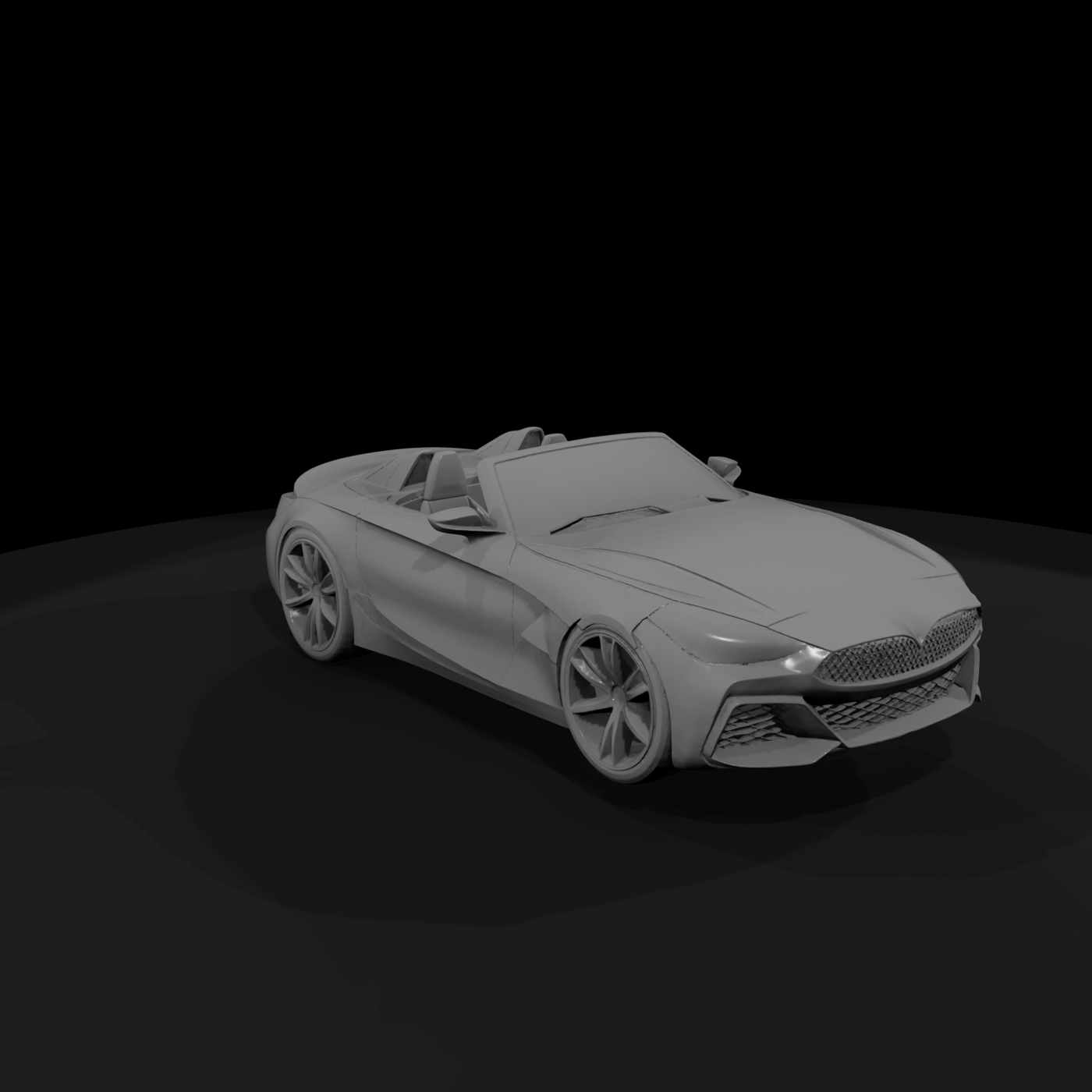 Luxury Convertible Sports Car