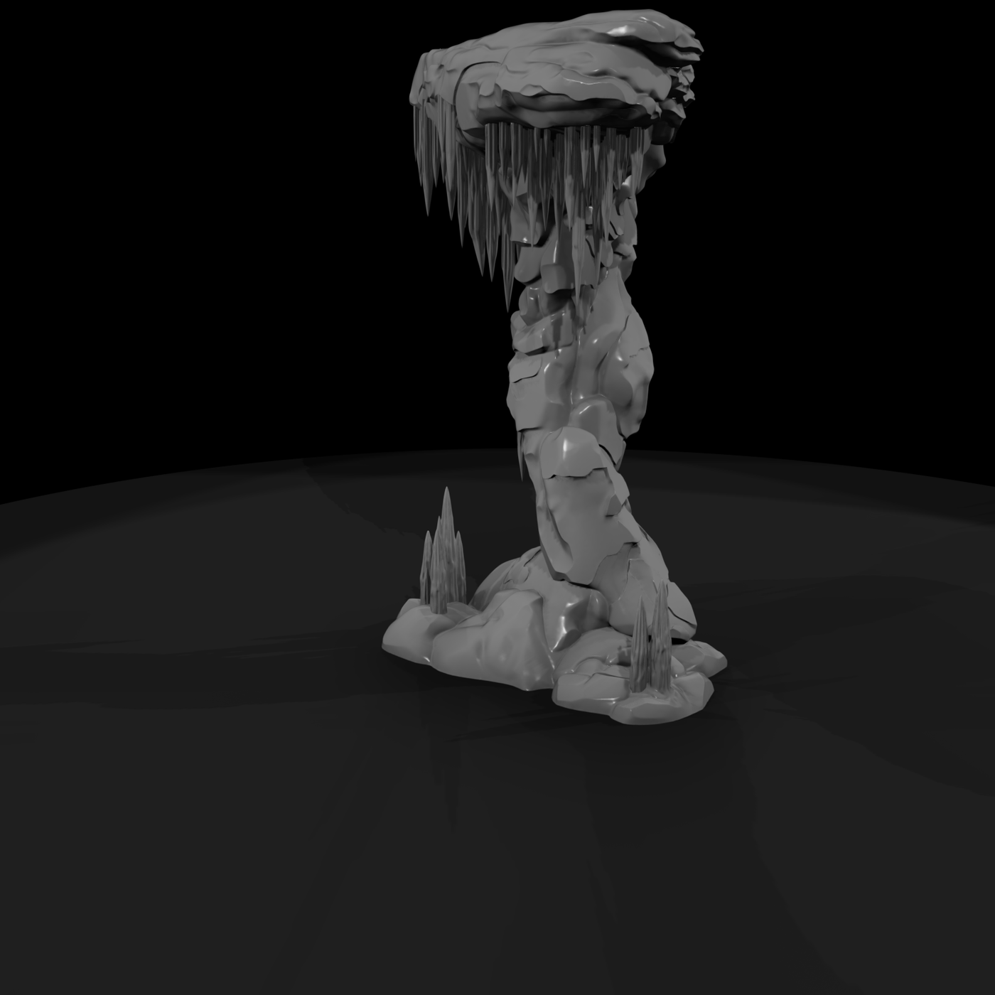 Stalactite Pillar — Cave Terrain Centerpiece ( Compatible)