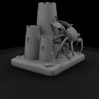 stylized-crab-sandcastle-diorama-918121 — thumbnail 4