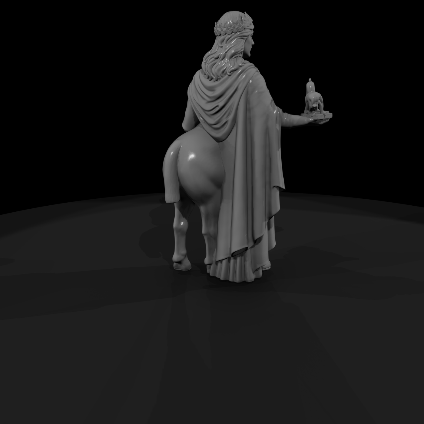 Myth 0404 Mythology Epona Miniature Figure