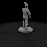 1880s Mine Timberman with Prop Beam — thumbnail 4