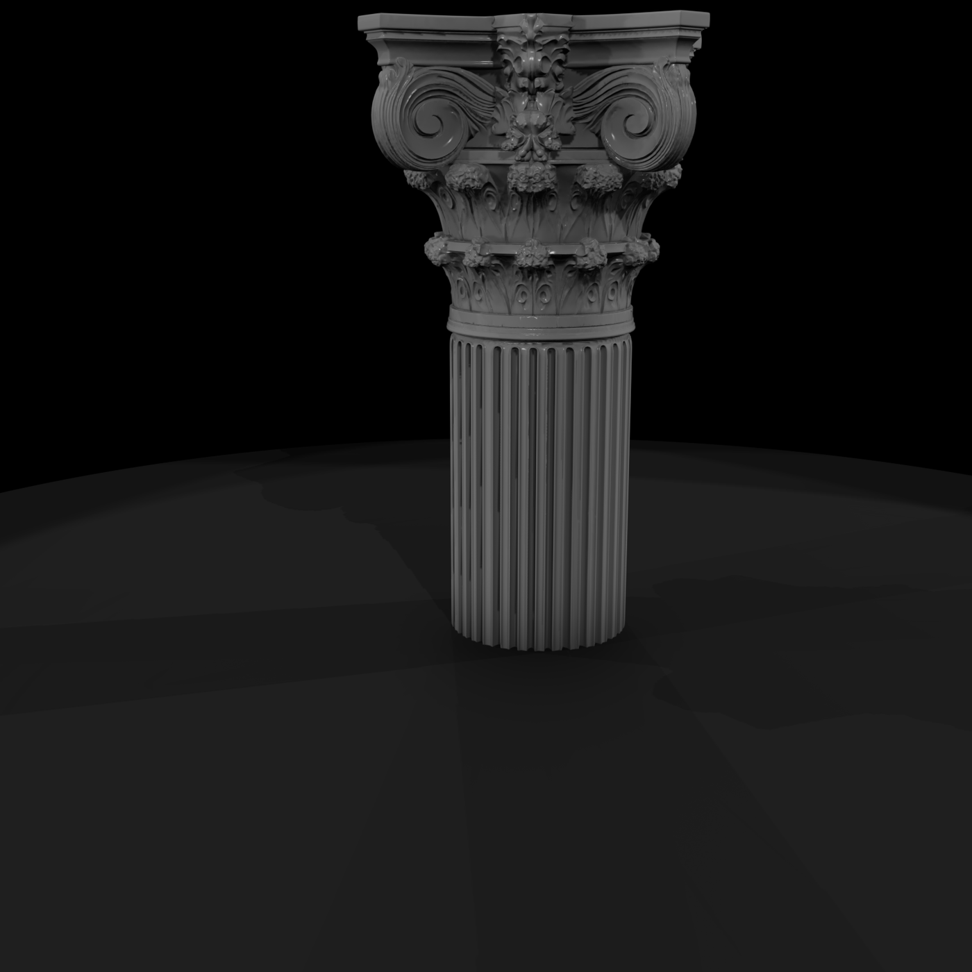 Corinthian Column Capital — Classical