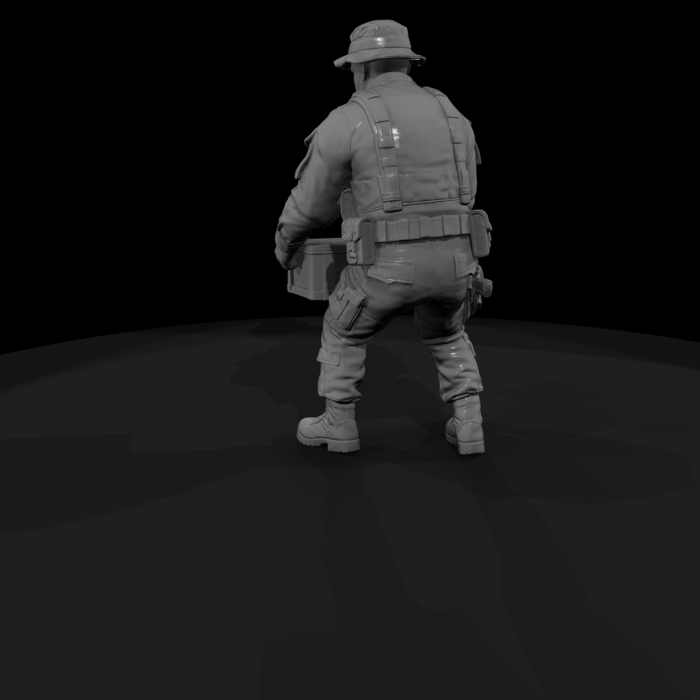 Mod Army 099 Modern U S Army Grenadier Figure