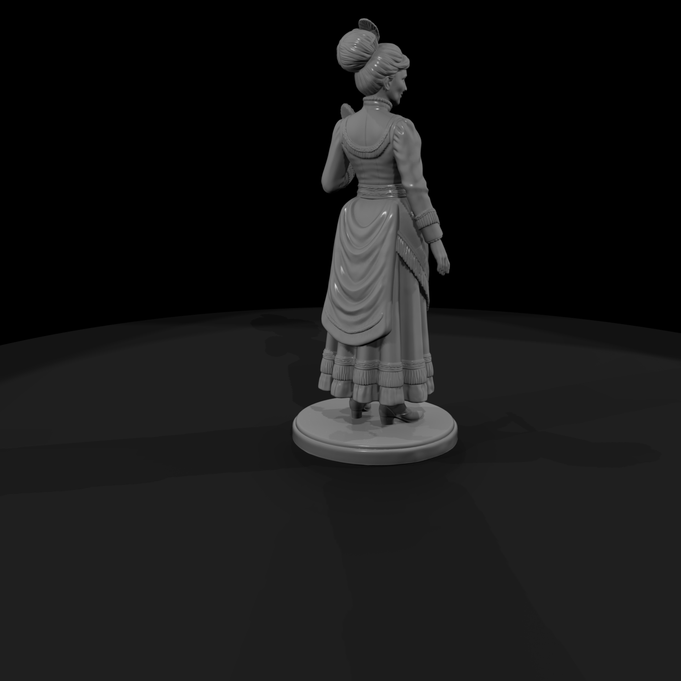 Old West Dance-Hall Hostess