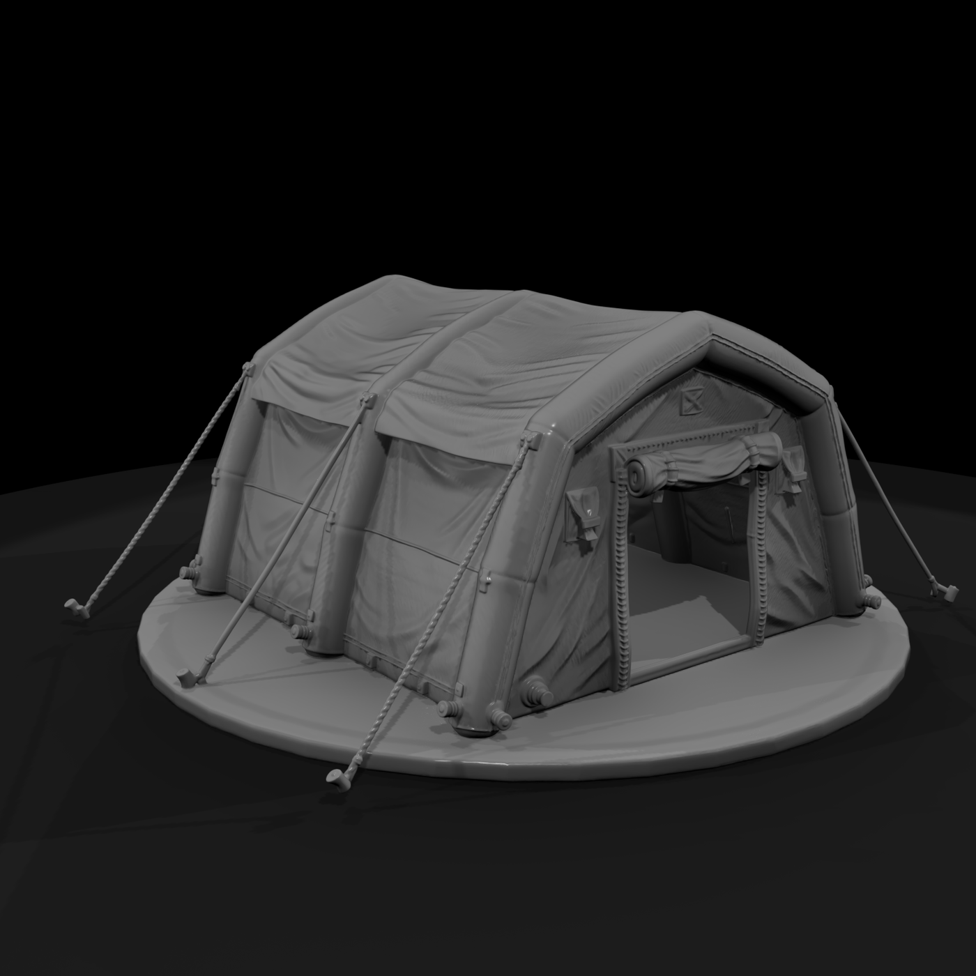 Inflatable Disaster Relief Shelter