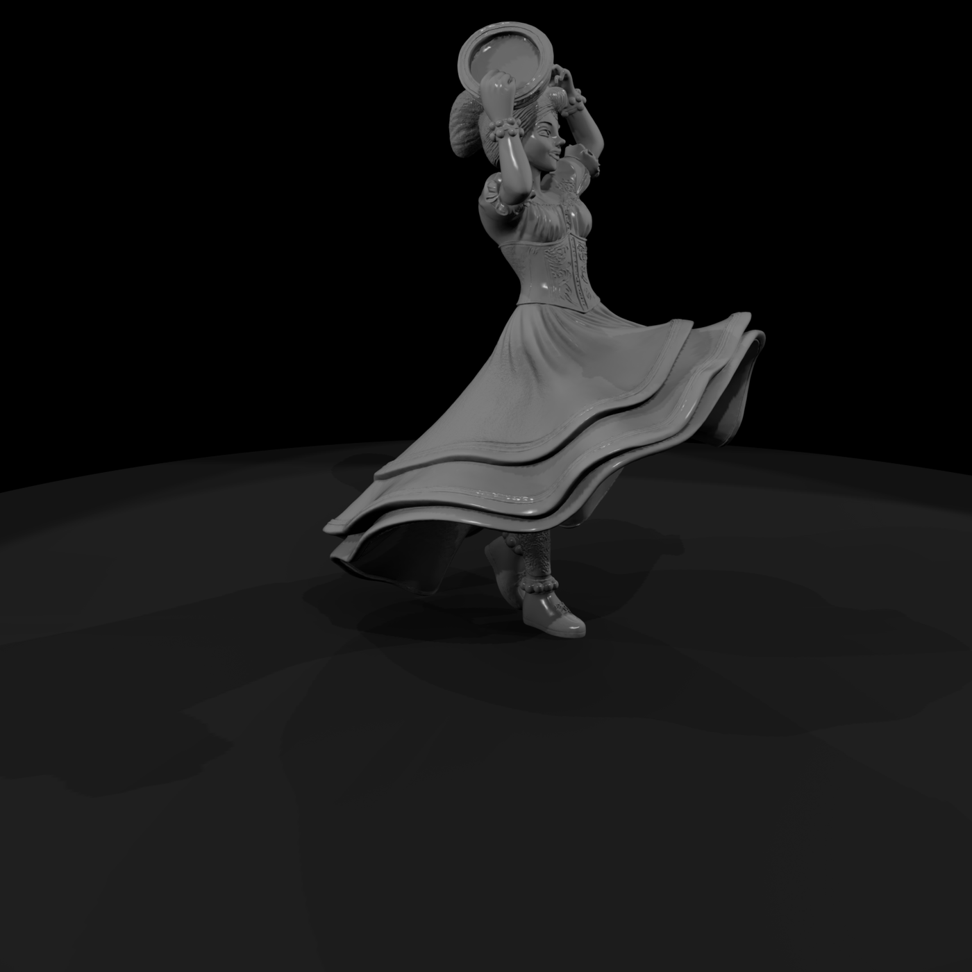 Renaissance Folk Dancer (Female)