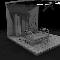 abandoned-rustic-bedroom-diorama-set-bed-wardrobe-990851 — thumbnail 4