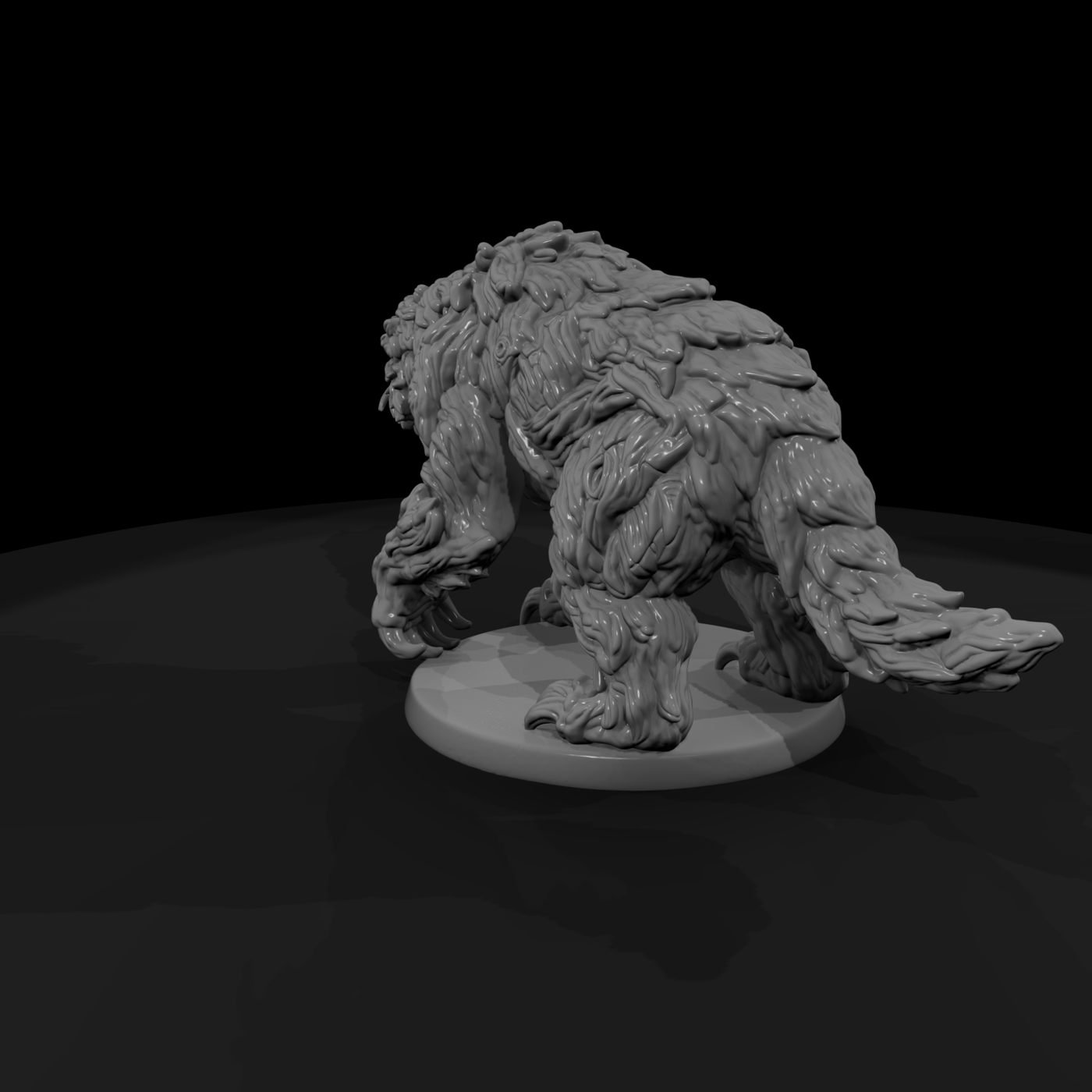 Bark-Hide Forest Beast