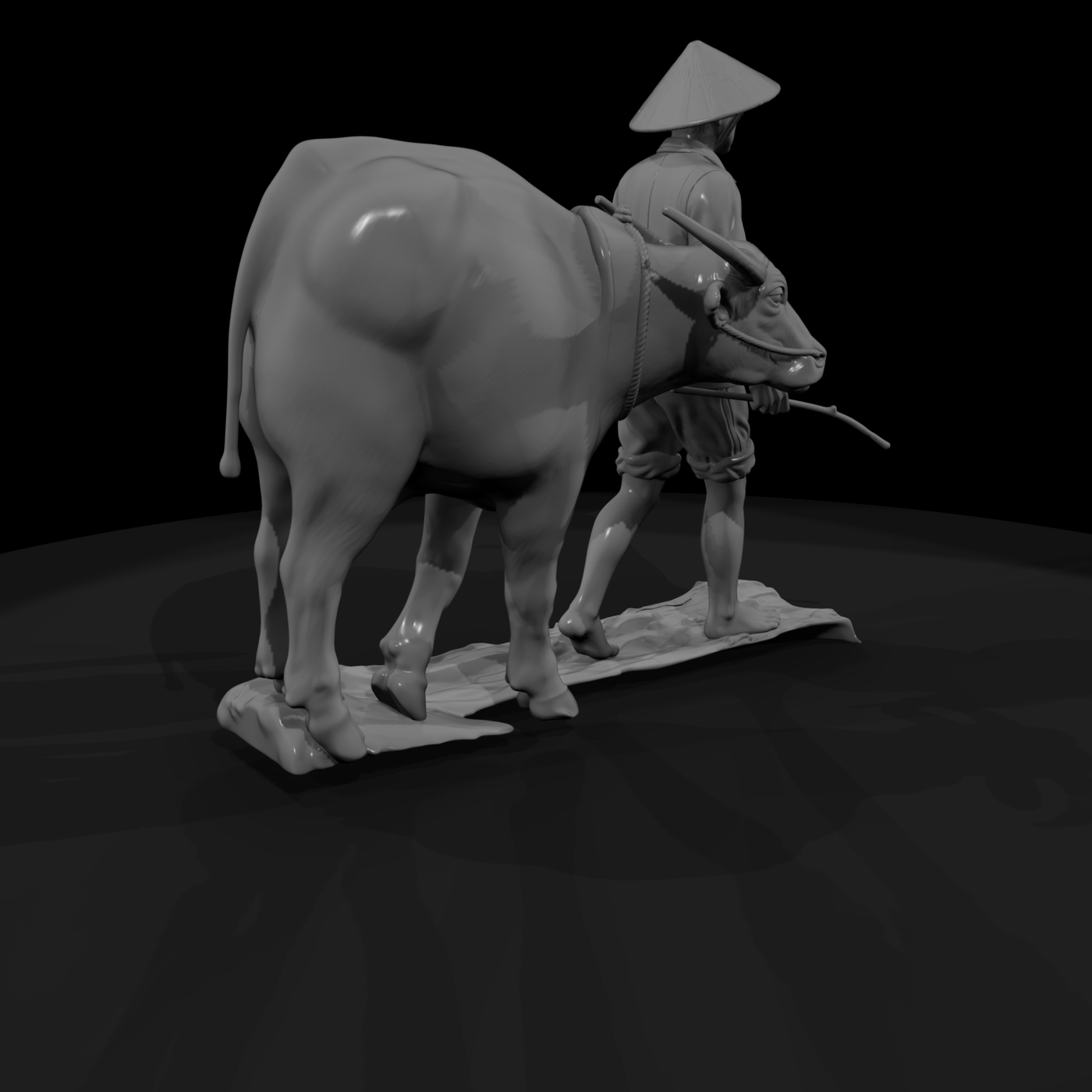 Vnh 083 Civilian Water Buffalo Herder Boy