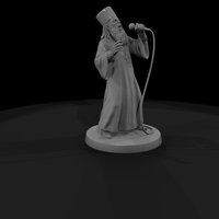 Orthodox Priest Singing into a Microphone — thumbnail 4