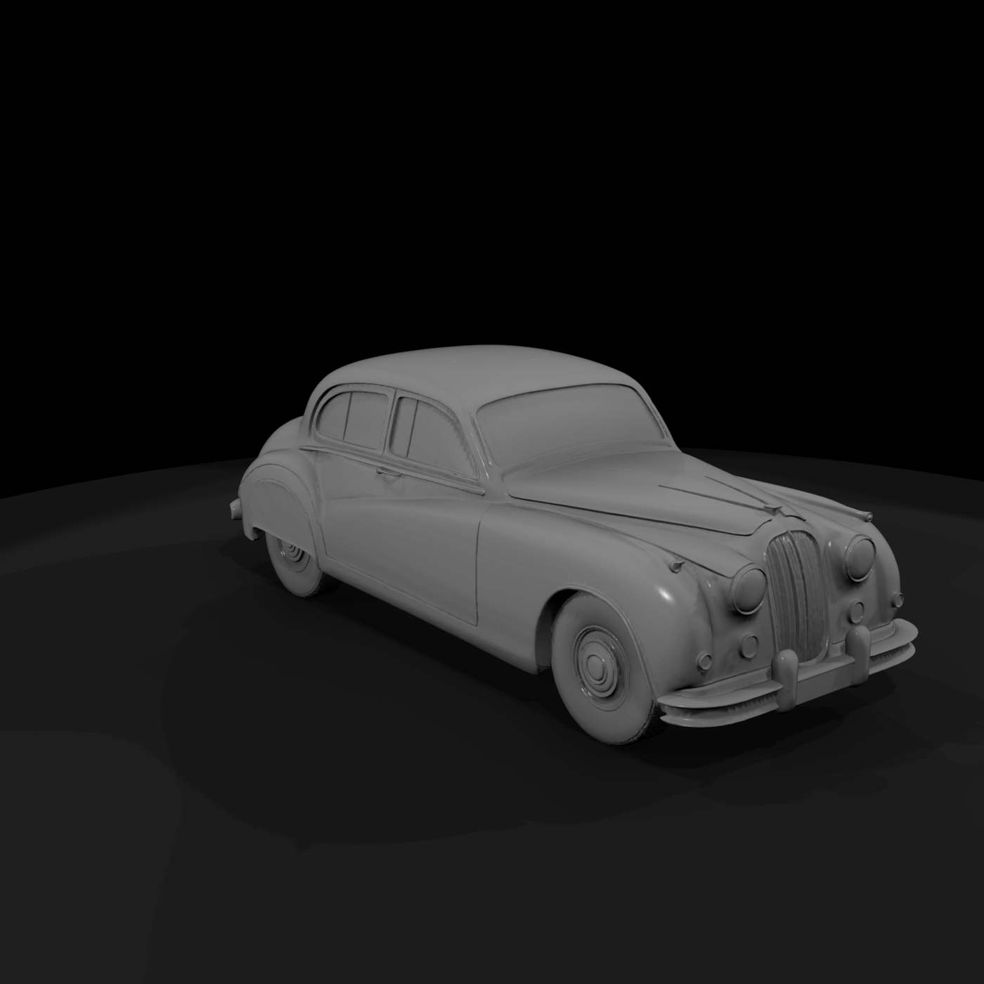 Jaguar Mark VII Interior — 1951