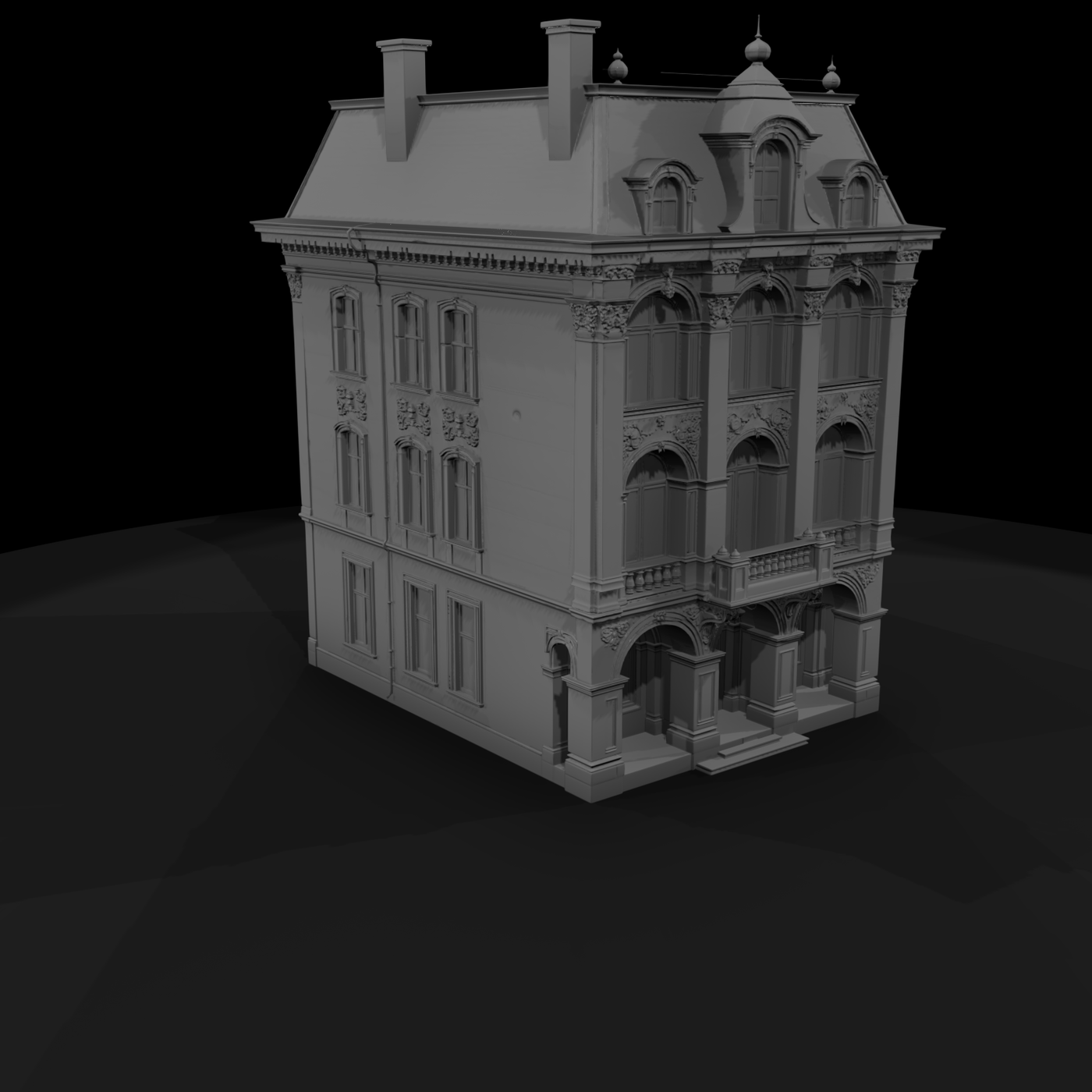 Ornate Neoclassical Townhouse