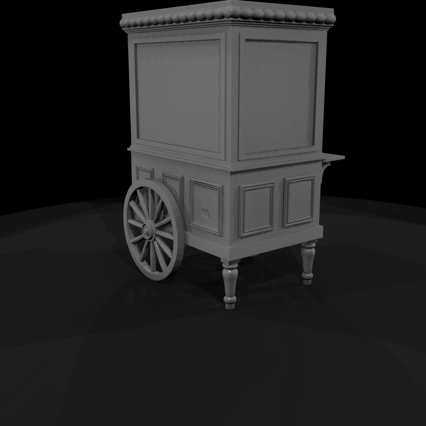 popcorn-cart-model