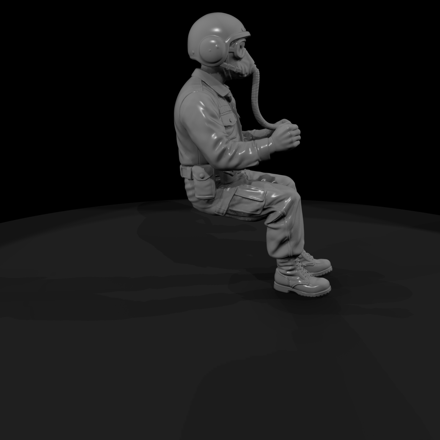 Vn Air Force 015 Vietnam U S Air Force Pilot Figur