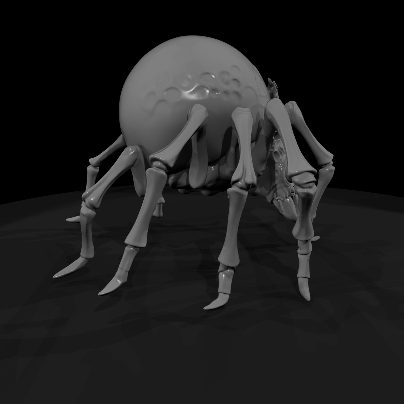 stylized-monstrous-cave-spider-miniature-tabletop-diorama-172047
