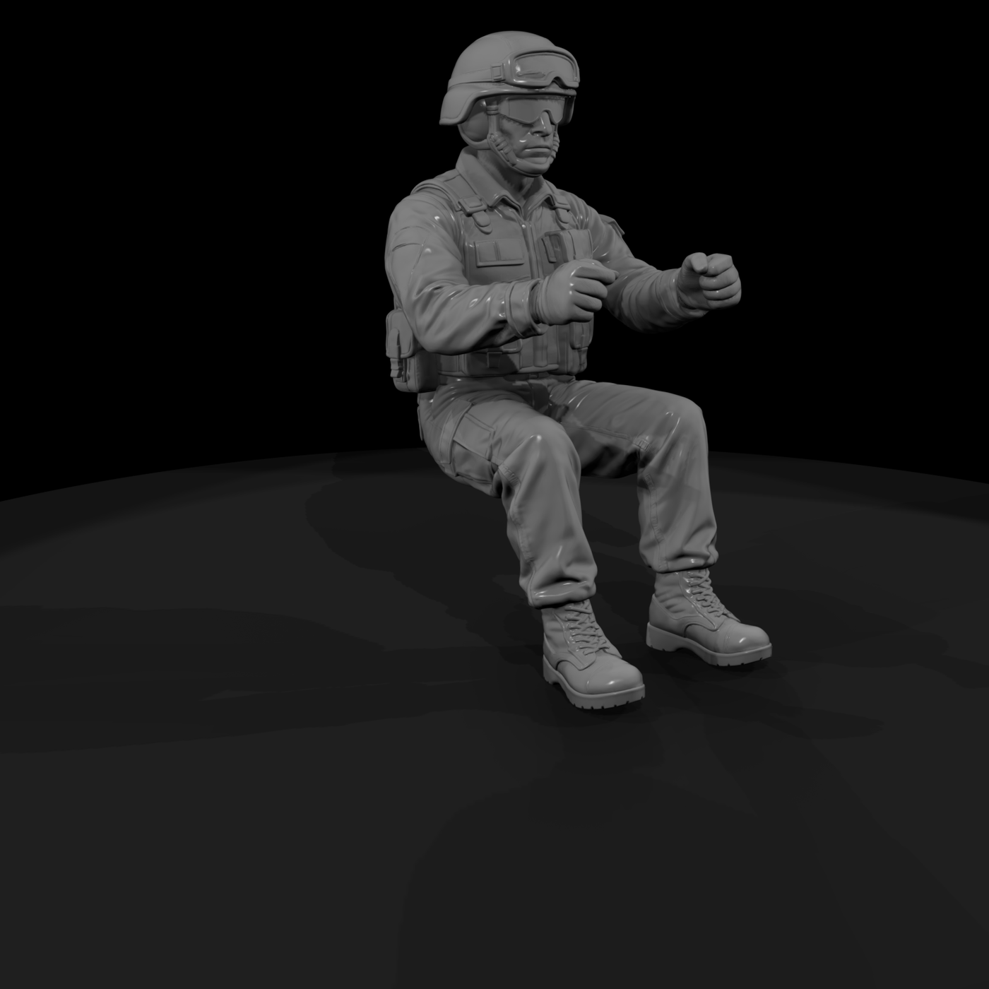 Mod Army 025 Modern U S Army Truck Driver Figure