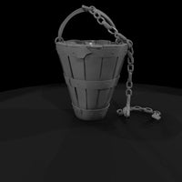 medieval-wooden-water-bucket-diorama-prop-104065 — thumbnail 4
