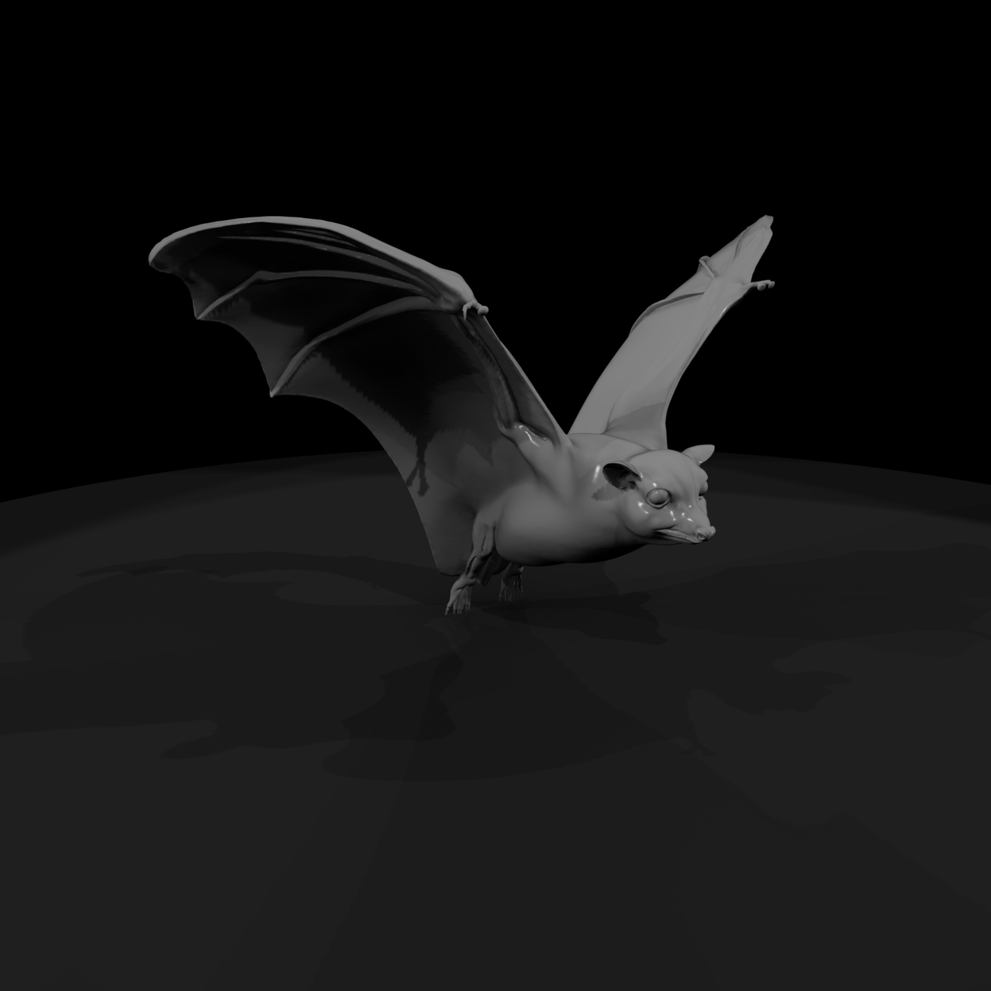 Flying Fox (Fruit Bat) — Realistic