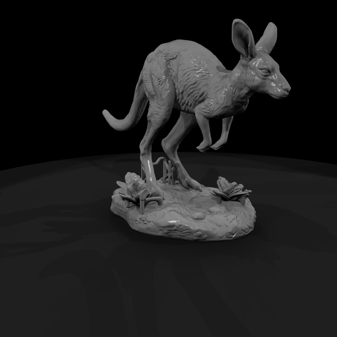 Red Kangaroo Mid-Hop