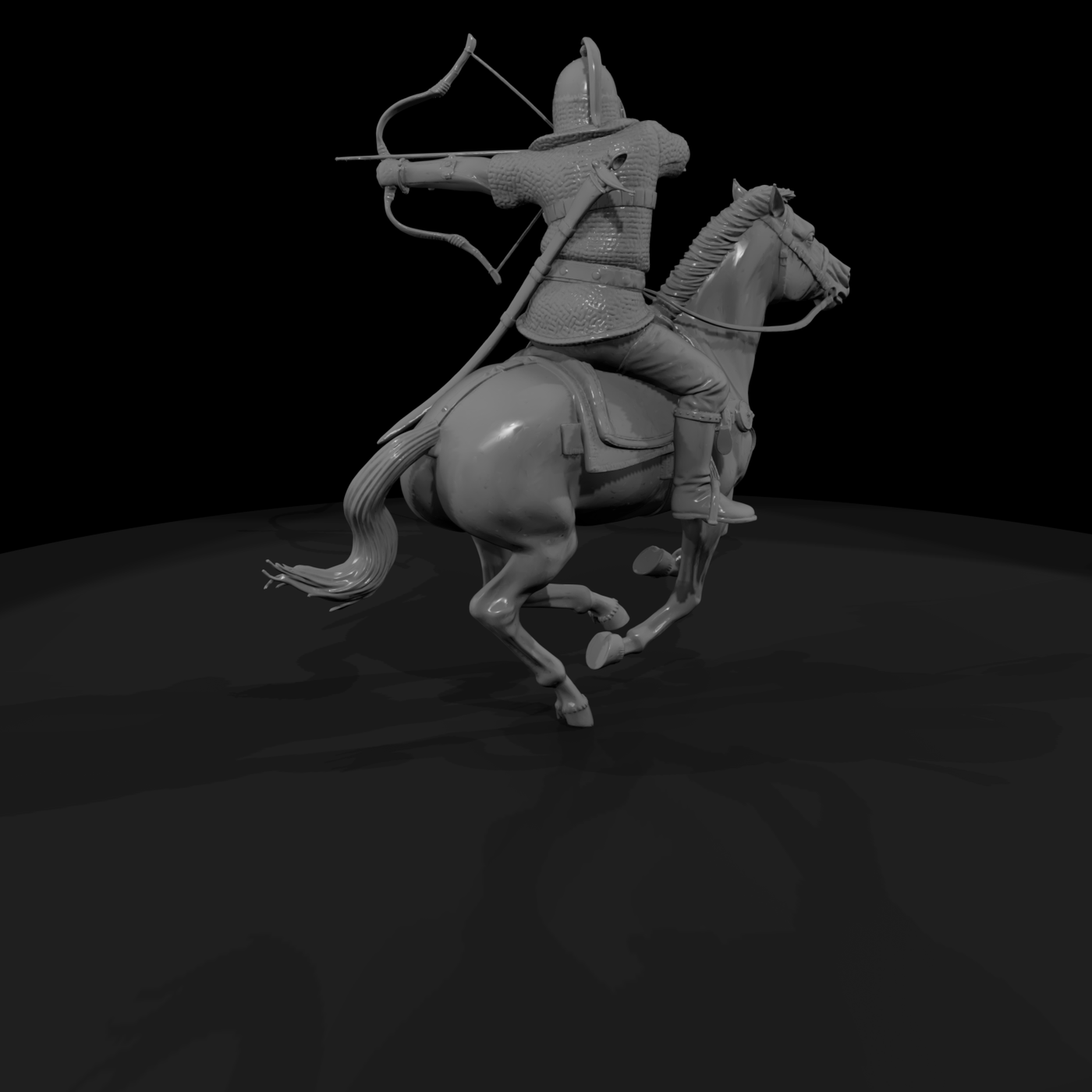 Mounted Archer on Horse — & Wargames