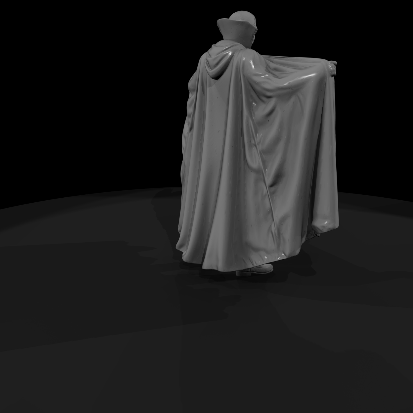 0219 Holiday Halloween Vampire Cape
