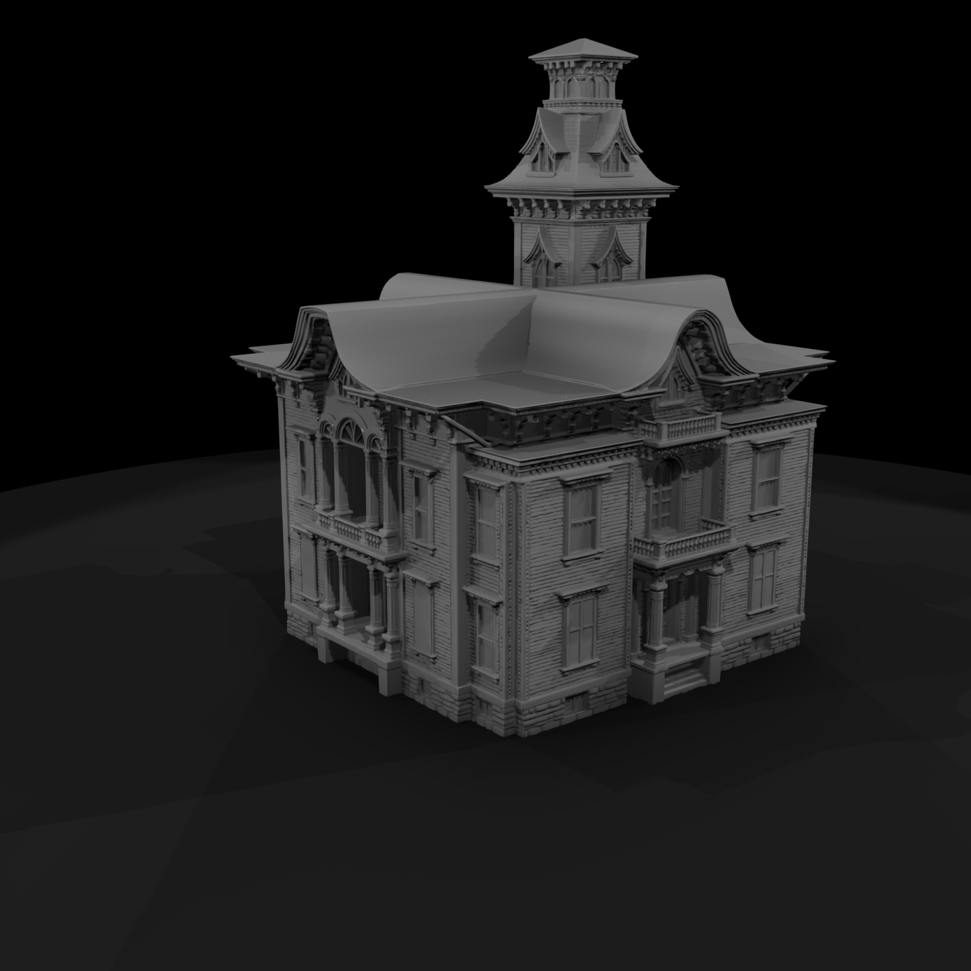 20260612 Ornate White House With Tower Fb24B572B3