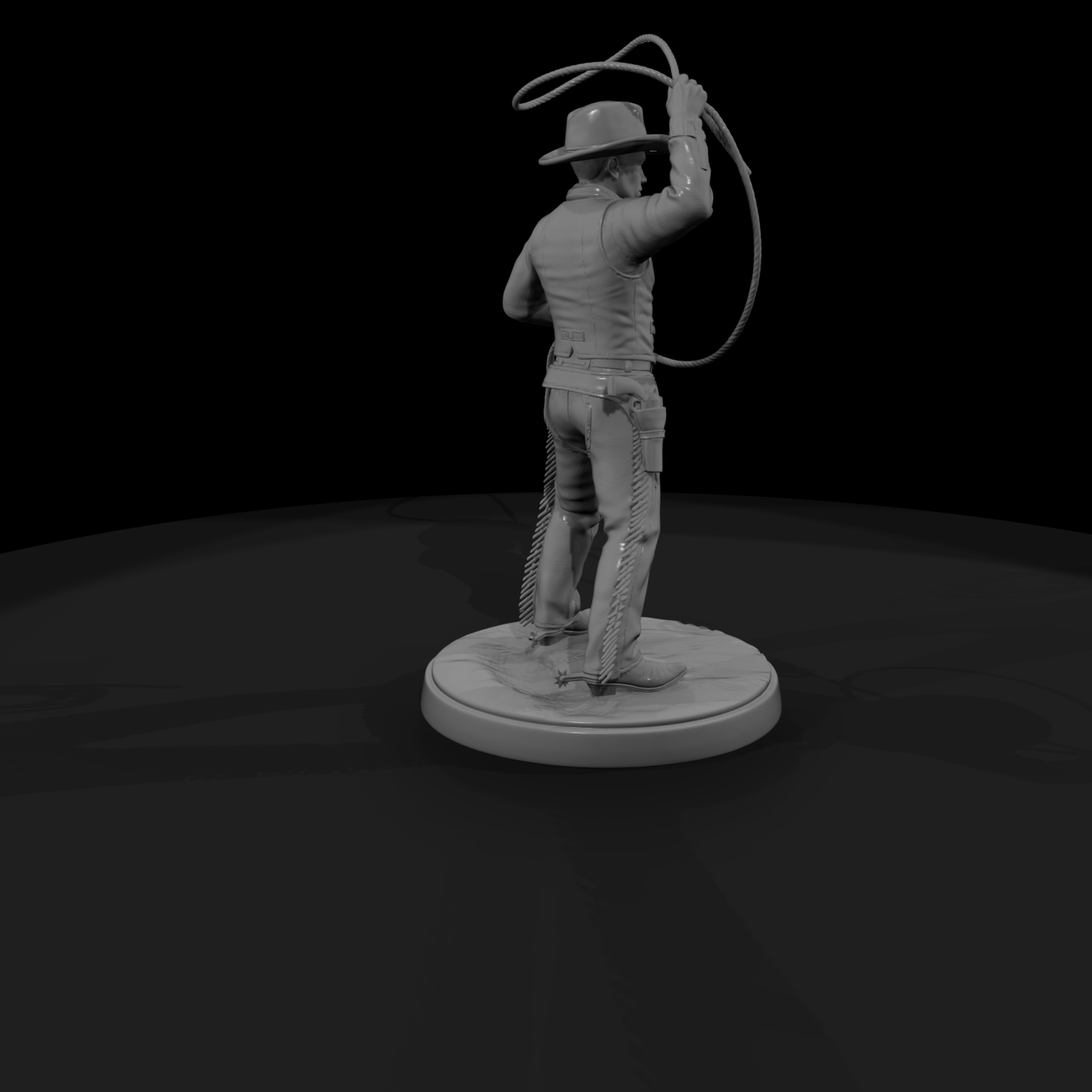 Ww 0107 Townsfolk Black Cowboy