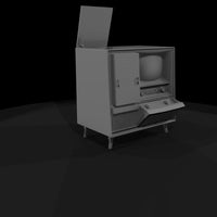 mid-century-tv-radio-console-diorama-prop-033178 — thumbnail 4