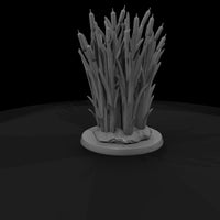 stylized-low-poly-cattail-reed-cluster-3d-model-nc — thumbnail 3