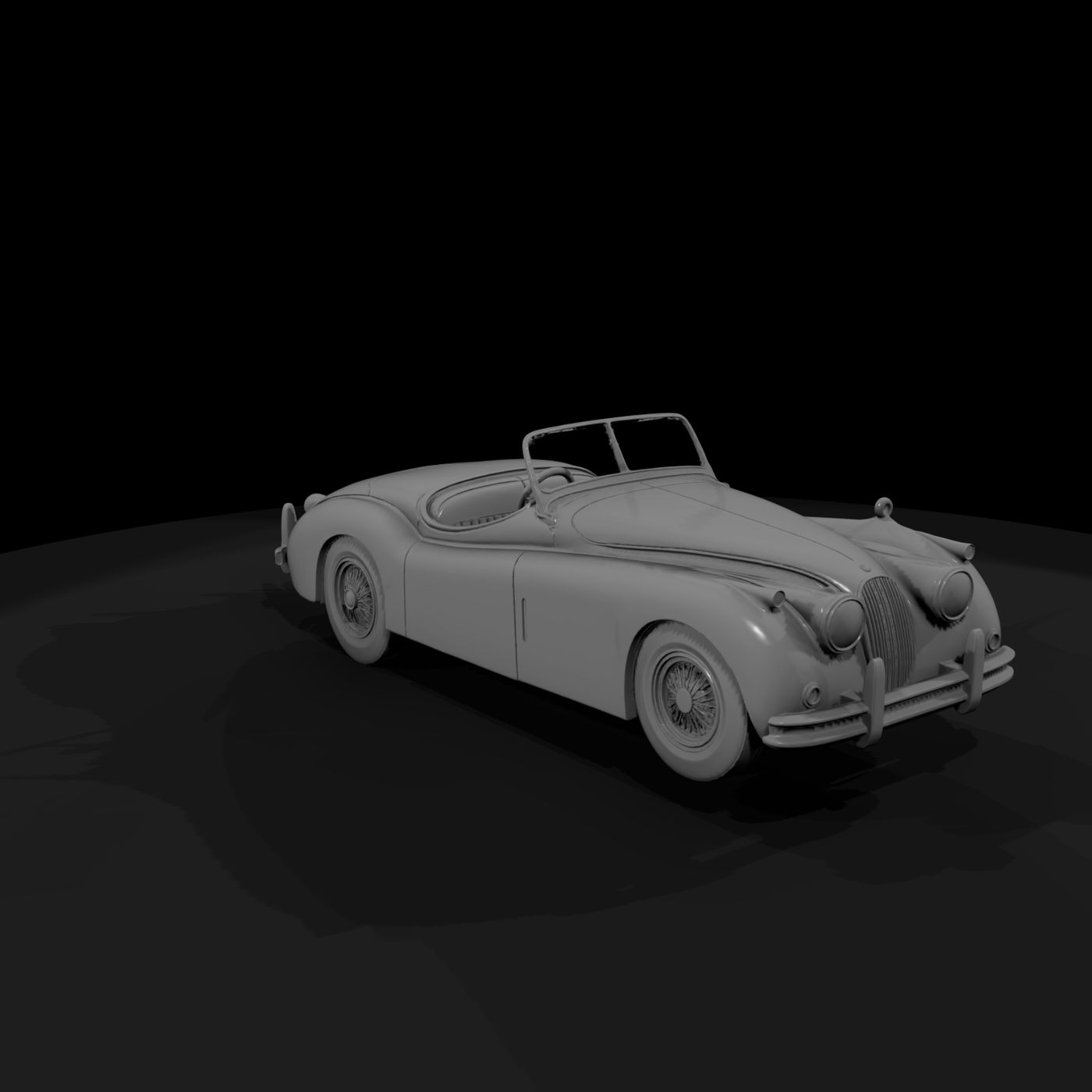 Midcentury Convertible Roadster
