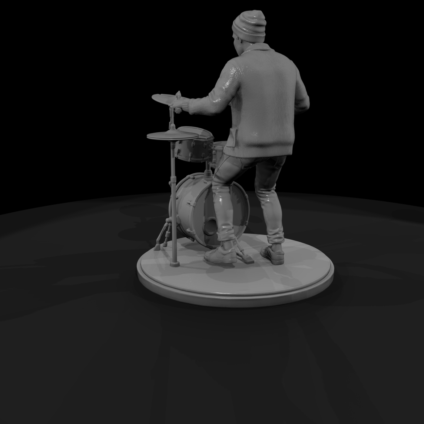 Bnd 208 Indie Rock Band Drums