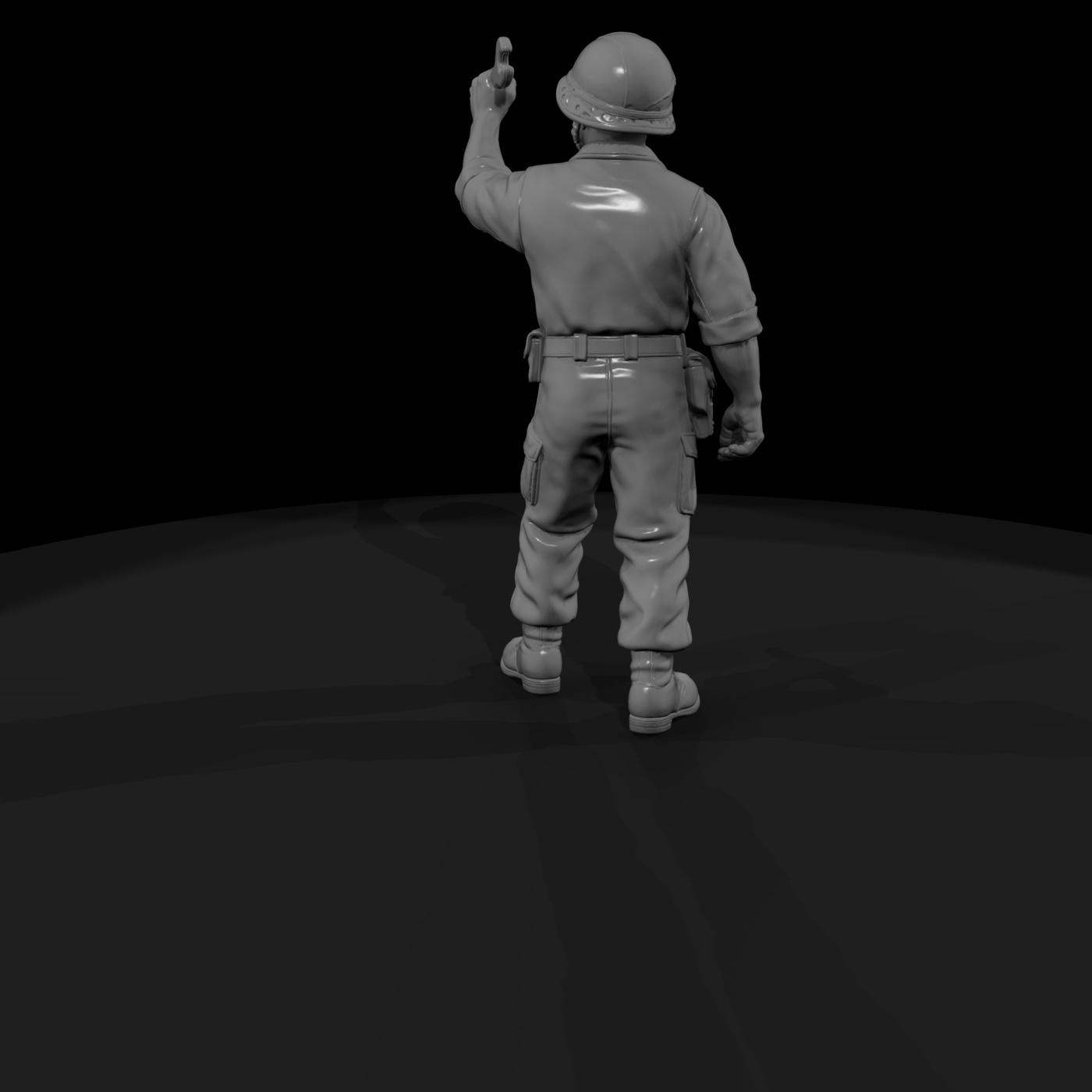 Vn Army 027 Vietnam U S Army Mechanic Figure