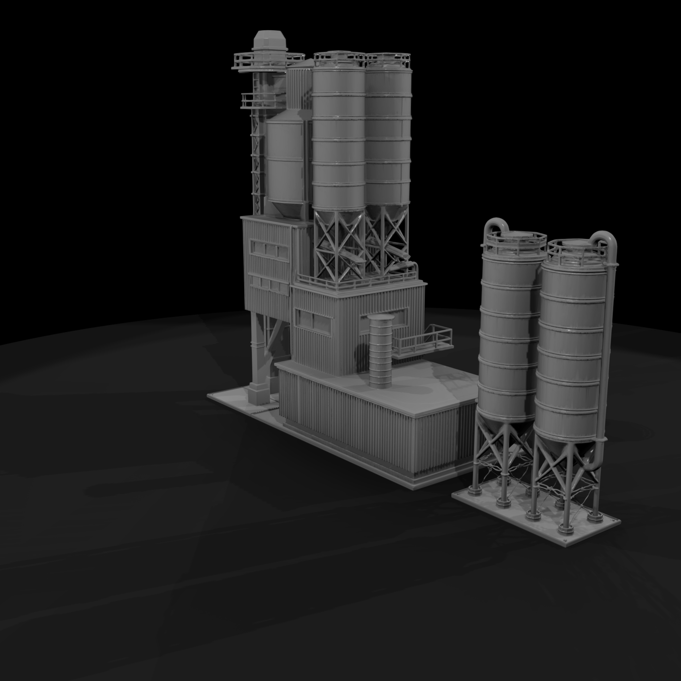 Industrial Cement Silo Plant
