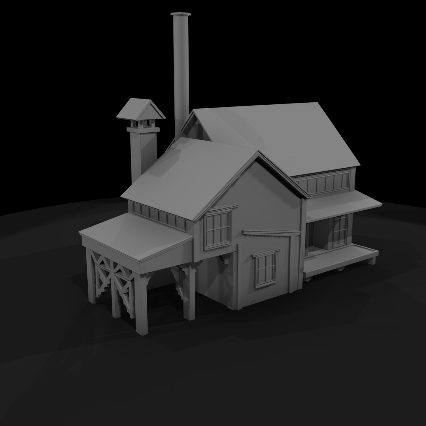 Rustic Western Farmhouse