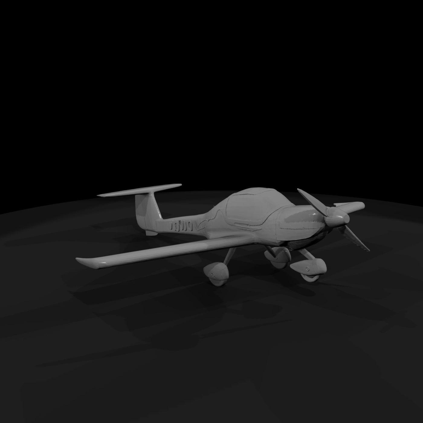 aircraft-diamond-da20-3d-model