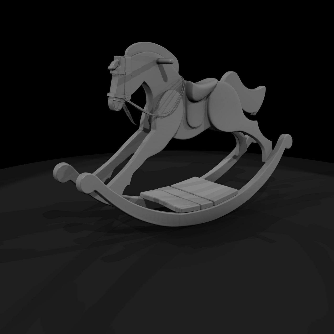 stylized_low_poly_wooden_rocking_horse