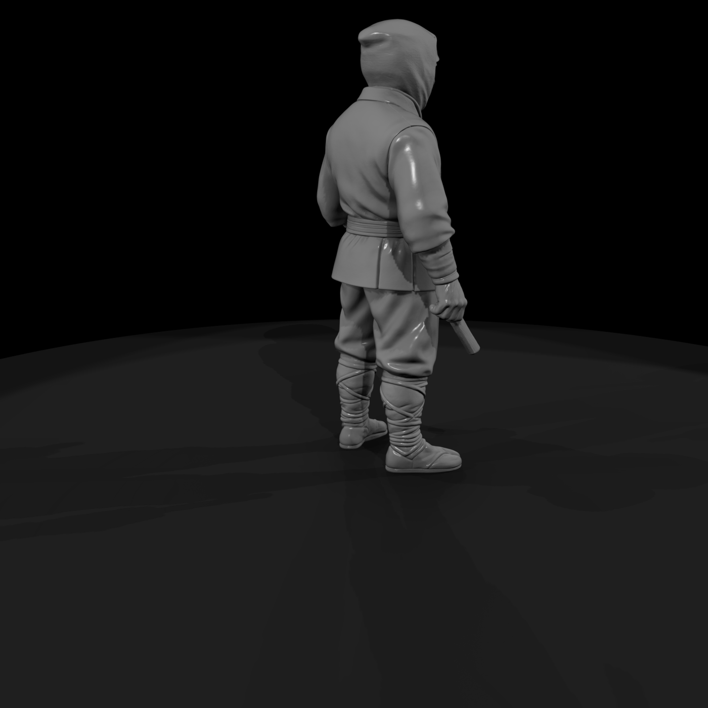 Hist 0225 Ninja Scout Miniature Figure