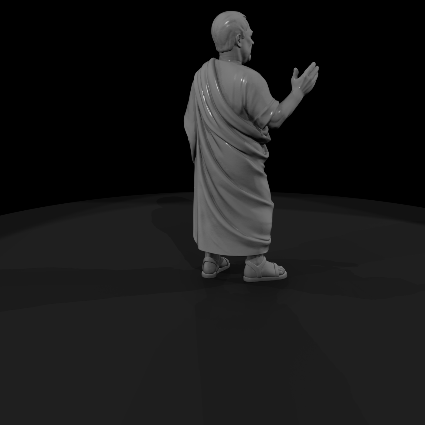 Hist 0205 Roman Senator Miniature Figure