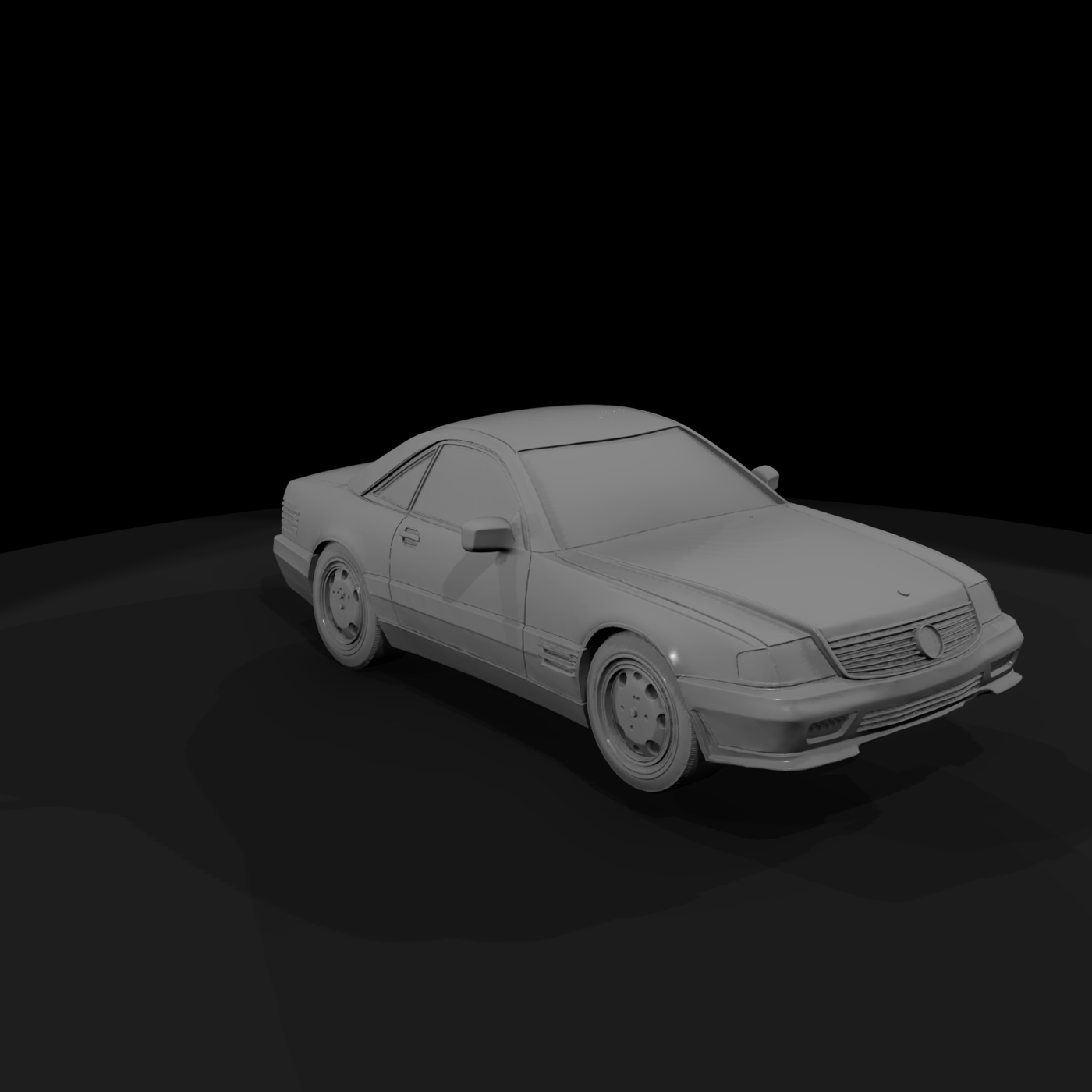 Mercedes-Benz SL classic coupe — car