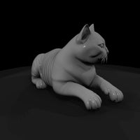 lying-cat-figurine-for-diorama-ho-1-87-scale-843288 — thumbnail 4