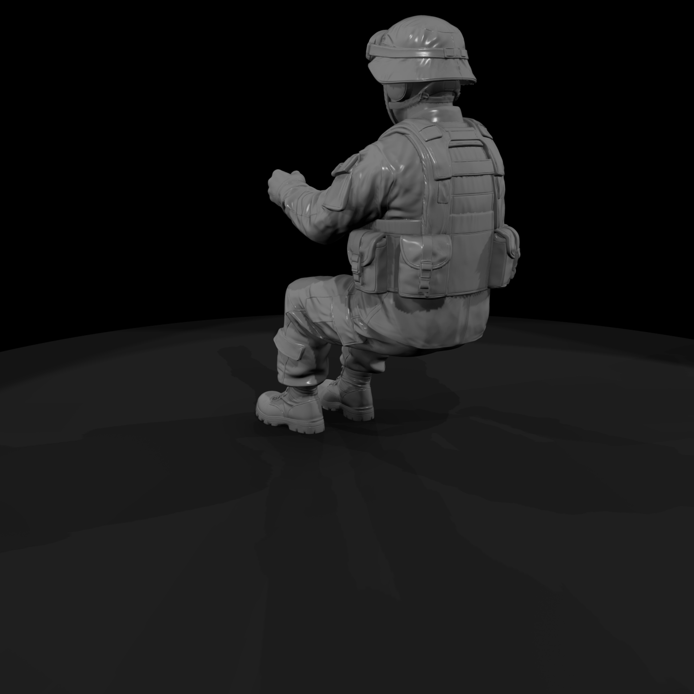 Mod Army 009 Modern U S Army Truck Driver Figure