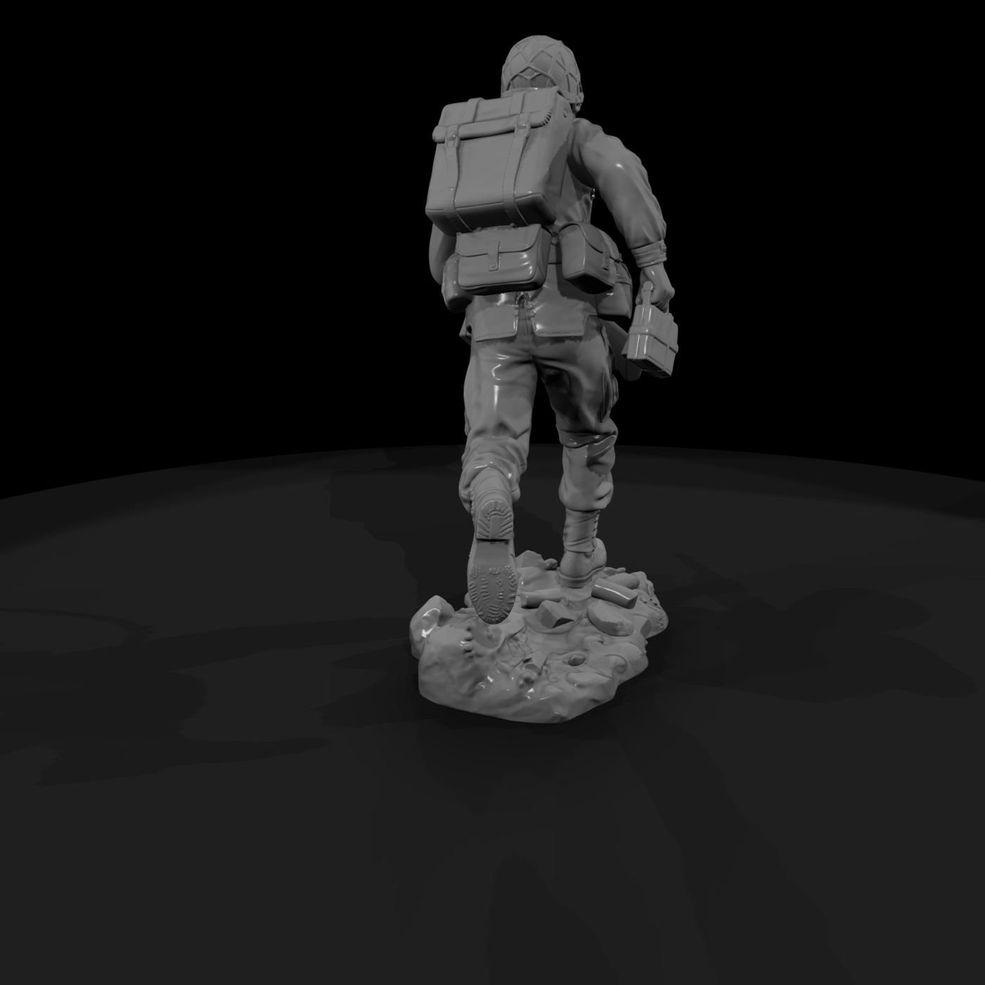 Ww2H 070 United States Marine Demolition Man