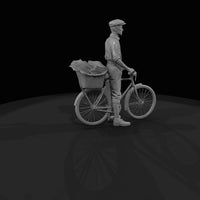 newsboy-delivering-newspapers-historical-street-photograph — thumbnail 3