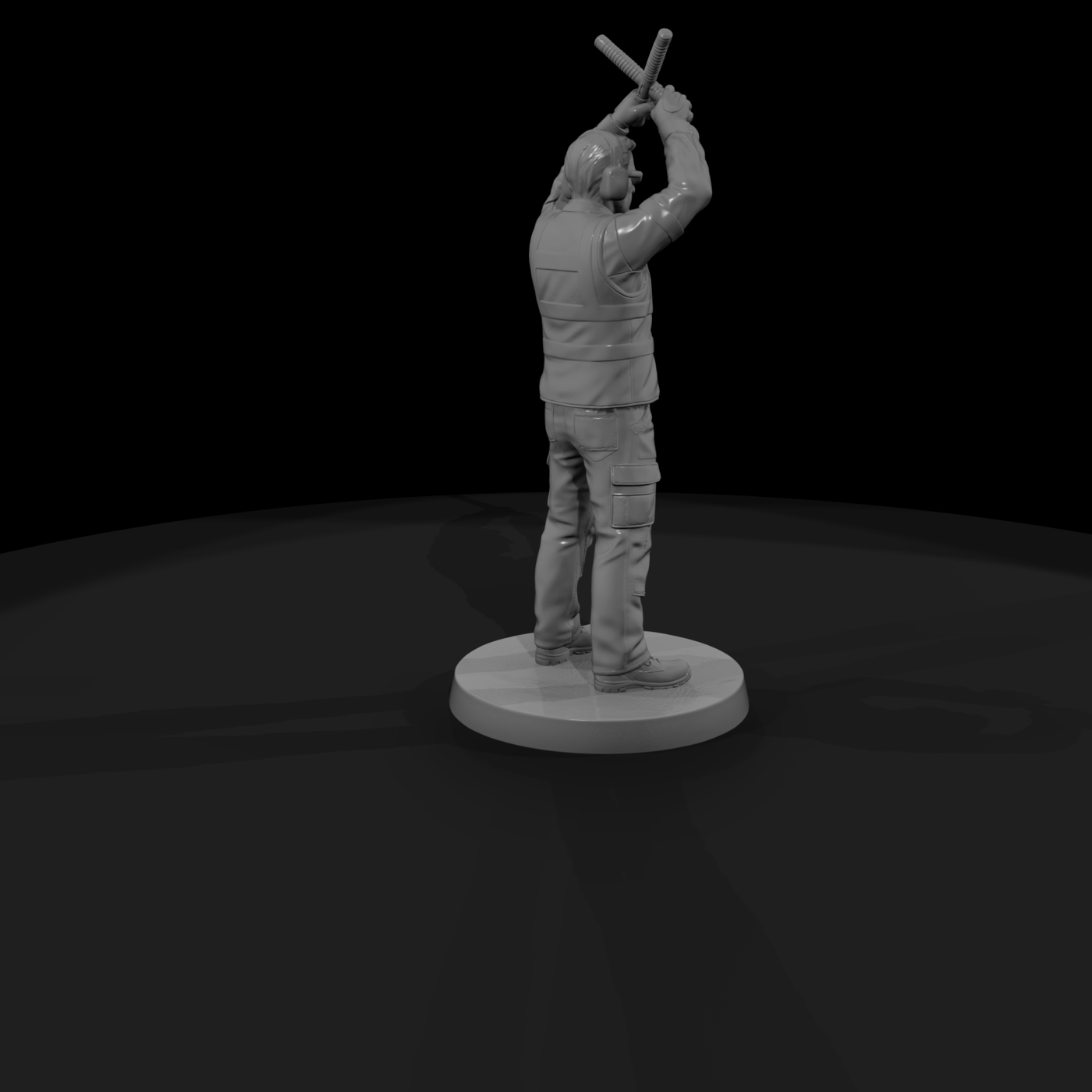 Air 001 Worker Aircraft Marshaller