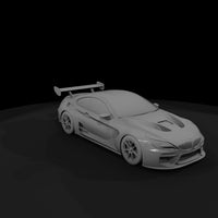 bmw-m6-gt3-style-race-car-body-ho-1-87-351613 — thumbnail 4