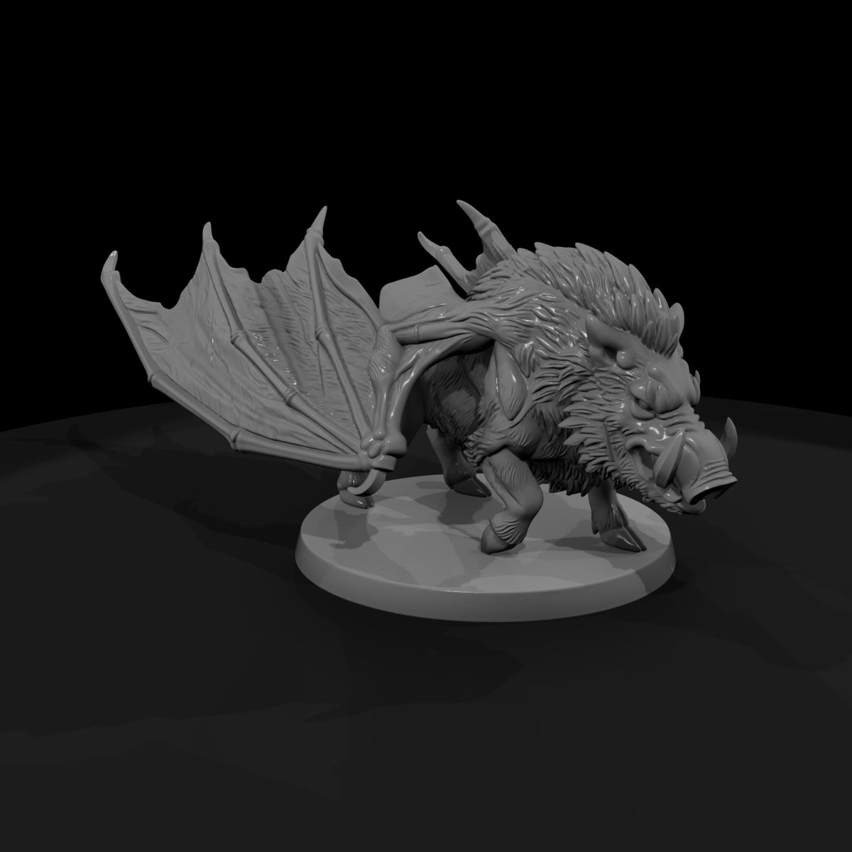 stylized-fantasy-winged-war-boar-3d-miniature-ftbb