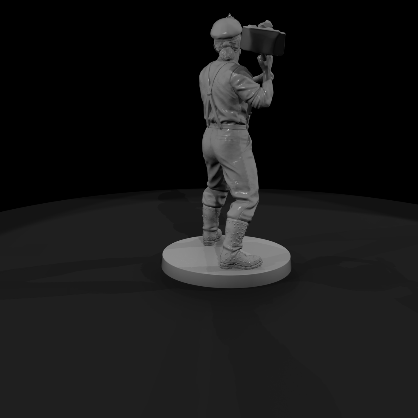 Occ 004 1880S Underground Miner Mucker