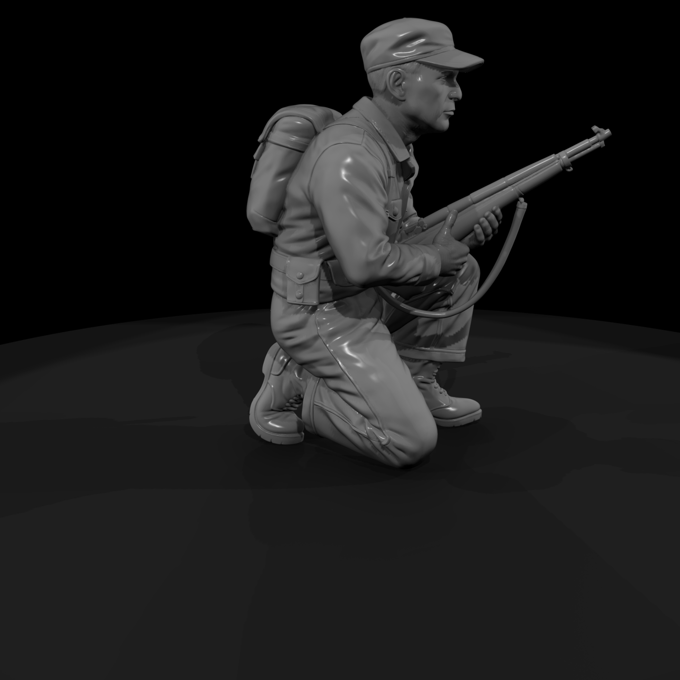 Ww2 Usmc 046 Wwii U S Marine Corps Rifleman Figure