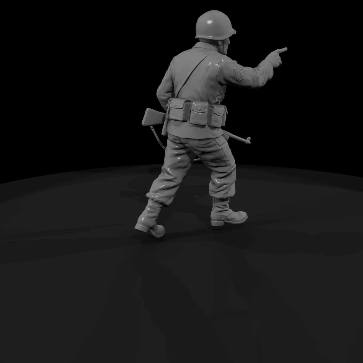 Ww2 Army 063 Wwii U S Army Sergeant Squad Leader F